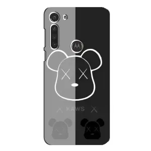 Чохли для Motorola MOTO G8 - Bearbrick Louis Vuitton (PREMIUMPrint) (БеарБрік очі)