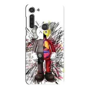 Чохли для Motorola MOTO G8 - Bearbrick Louis Vuitton (PREMIUMPrint) (Беарбрік)