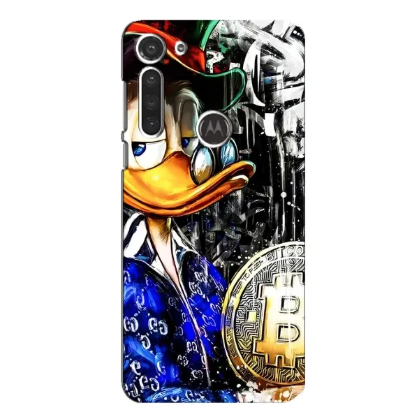 Чехол с принтом «Биткойн Скрудж» для Motorola MOTO G8 Чехол с принтом «Биткойн Скрудж» для Motorola MOTO G8