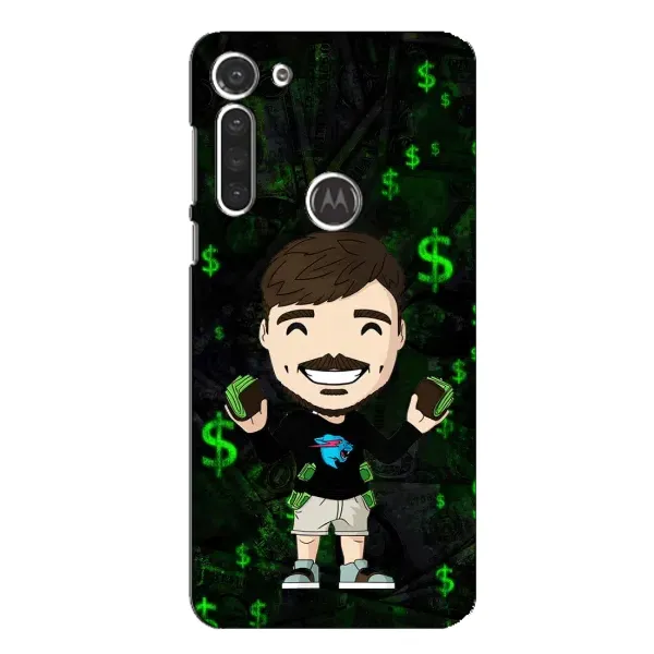 Чехол с принтом «Блогер Beast» для Motorola MOTO G8