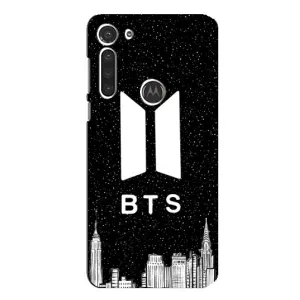 Чохли BTS для Motorola MOTO G8 (AlphaPrint) (БТС Лого)