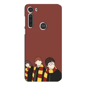 Чохли з Гаррі Поттером для Motorola MOTO G8 (AlphaPrint) (Гарі з друзями)