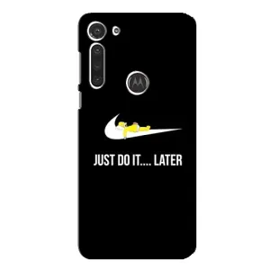 Чjхол з Сімпсонами для Motorola MOTO G8 (VPrint) (Гомер Later)