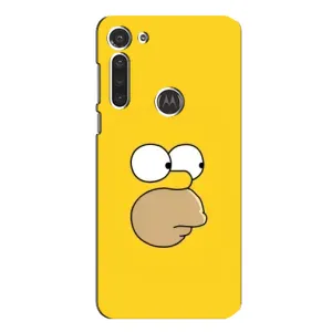 Чjхол з Сімпсонами для Motorola MOTO G8 (VPrint) (Гомер)