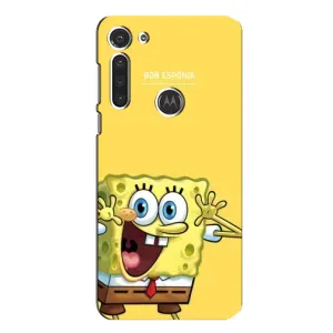 Чехол с принтом «Губка Боб» для Motorola MOTO G8