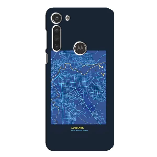 Чехол с принтом «Гуганск» для Motorola MOTO G8