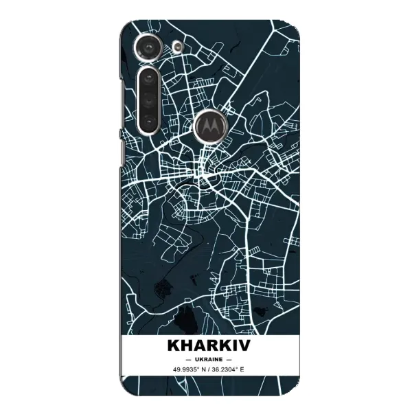 Чехол с принтом «Харьков» для Motorola MOTO G8