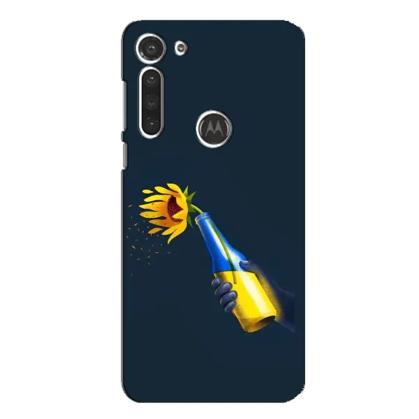 Чохол з принтом «Коктель молотова» для Motorola MOTO G8