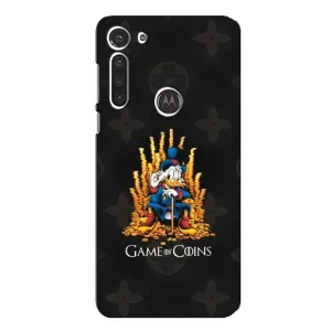 Чехли для Motorola MOTO G8 - Скрудж МакДак Louis Vuitton (PREMIUMPrint) (Король грошей)