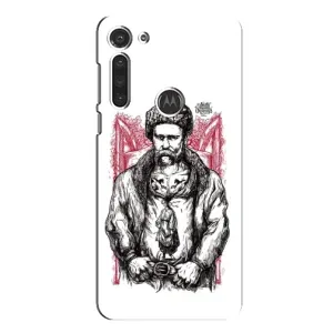 Чохли для Motorola MOTO G8 с принтом Тараса Шевченко (AlphaPrint) (Козак Шевченко)