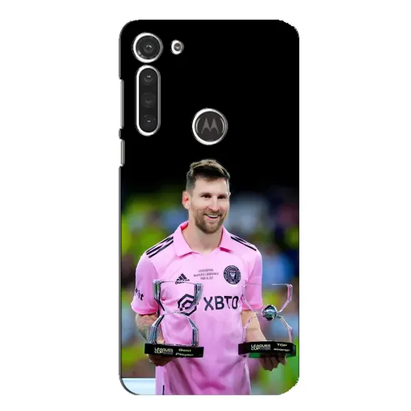 Чохол з принтом «Кубки Мессі» для Motorola MOTO G8