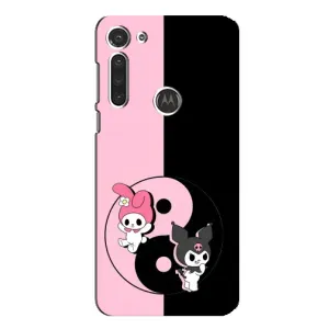 Чохол з кроликом Куромі на Motorola MOTO G8 (Куромі Інь Янь)