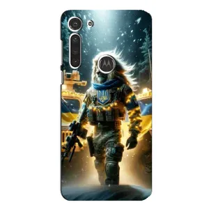 Чехол с принтом «ЛЕВ ЗСУ» для Motorola MOTO G8