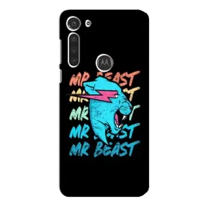 Чохли Містер Біст для Моторола МОТО G8 (logo Mr beast)