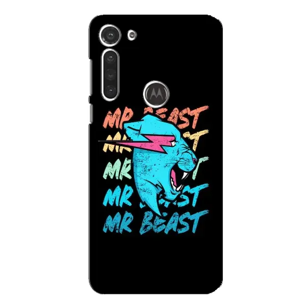 Чехол с принтом «logo Mr beast» для Motorola MOTO G8