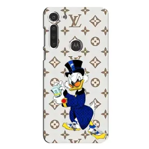 Чехли для Motorola MOTO G8 - Скрудж МакДак Louis Vuitton (PREMIUMPrint) (Макдак на стилі)