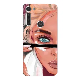 Чехол с печатью для Motorola MOTO G8 - (Мода) (AlphaPrint)