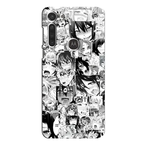 Чехол с принтом «Ahegao manga» для Motorola MOTO G8