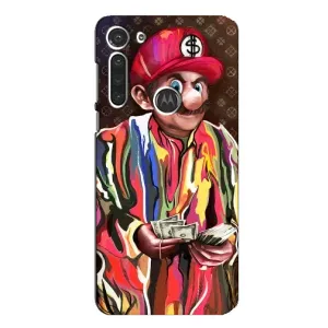 Чохол з принтом «Mario LV» для Motorola MOTO G8