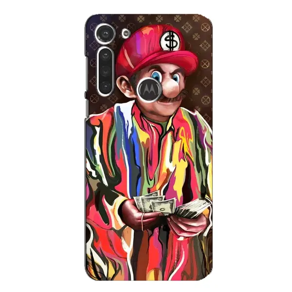 Чохол з принтом «Mario LV» для Motorola MOTO G8
