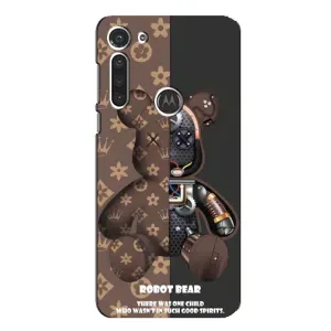 Круті Чохли Луі Віттон для Motorola MOTO G8 (AlphaPrint) (Ведмідь Луі Вітон)
