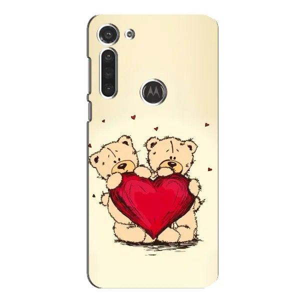 Чохол з принтом «Медвежата» для Motorola MOTO G8