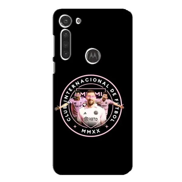 Чохол з принтом «Мессі в лого» для Motorola MOTO G8