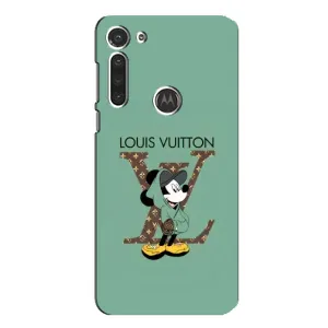 Чохли Луі Вітон для Motorola MOTO G8 (AlphaPrint - LOUIS VUITTON) (Міккі Маус LV)