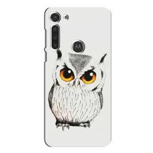 Чохол з пташками на Motorola MOTO G8 (VPrint) (Мила Сова)