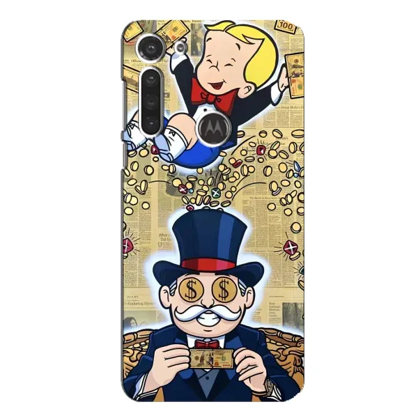 Чохол з принтом «Монополія Мен» для Motorola MOTO G8