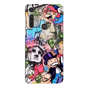 Чохли з крутими принтами для Motorola MOTO G8 - (PREMIUMPrint) (Monopoly man)