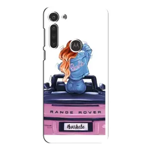 Чохол з друком для Motorola MOTO G8 - (Мода) (AlphaPrint) (На машині)