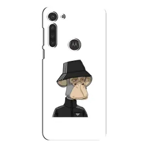 Чохли з Мавпами NFT для Motorola MOTO G8 (AlphaPrint) (мавпа NFT Adidas)