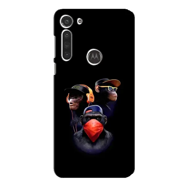 Чехол с принтом «Три обезьяны» для Motorola MOTO G8