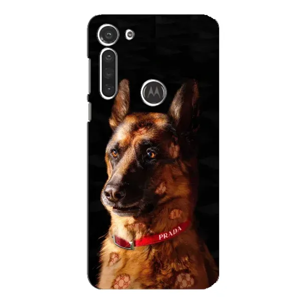 Чохол з принтом «Овчарка» для Motorola MOTO G8