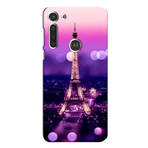 Чехол Эйфелева Башня для Motorola MOTO G8 - (AlphaPrint)