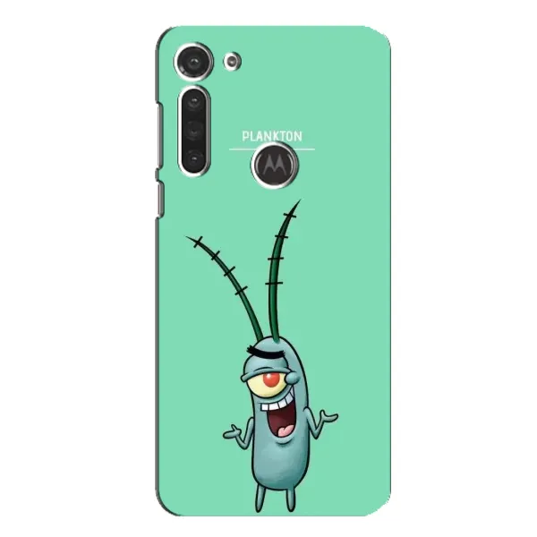 Чехол с принтом «Персонаж Планктон» для Motorola MOTO G8