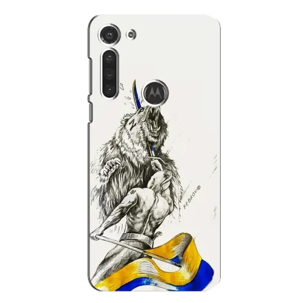 Чохол з принтом «Перемога» для Motorola MOTO G8