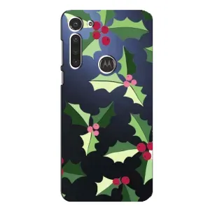 Чохол з принтом «Різдвяний фон» для Motorola MOTO G8