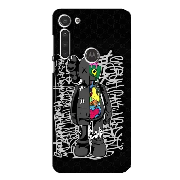 Чохол з принтом «Стиль Bearbrick» для Motorola MOTO G8