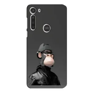 Чохли з Мавпами NFT для Motorola MOTO G8 (AlphaPrint) (стильна мавпа NFT)