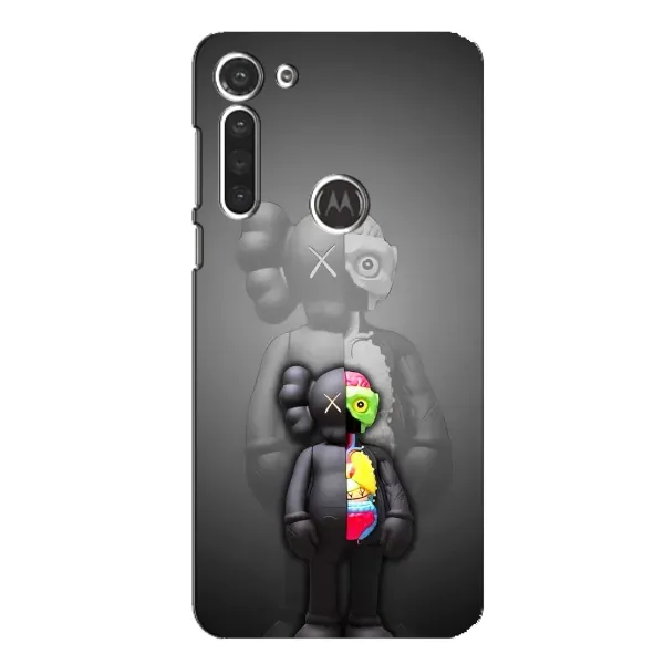 Чохол з принтом «Тіло Bearbrick» для Motorola MOTO G8