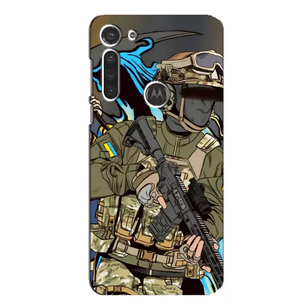 Чохол з принтом «Воїн ЗСУ» для Motorola MOTO G8