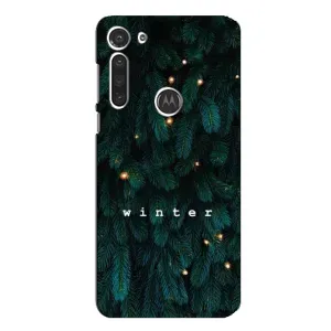 Чехол с принтом «Winter» для Motorola MOTO G8