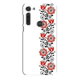 Чохол для Патріота України Motorola MOTO G8 - (AlphaPrint) (Яскрава вишиванка)