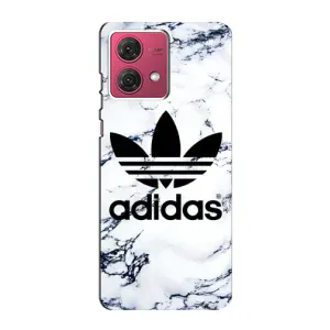 Чехлы Адидас для Motorola MOTO G84 (AlphaPrint) (Адидас на мраморе)