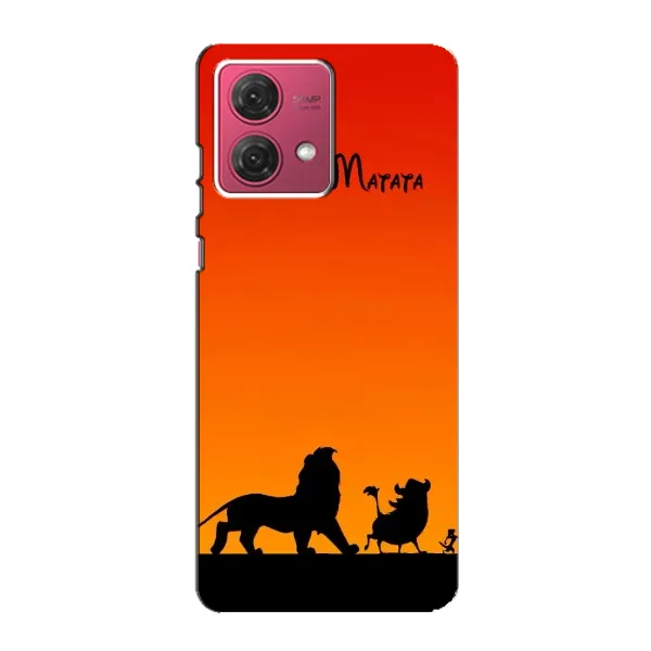 Чехол с принтом «Акуна Матата закат» для Motorola MOTO G84