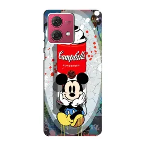 Чохол Disney Mouse Motorola MOTO G84 (PREMIUMPrint) (Американський Маус)