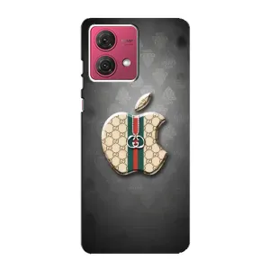Чехлы ГУЧЧИ для МОТО джи84 (AlphaPrint) (Apple gucci)