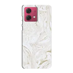 Мраморний чехол на Motorola MOTO G84 (VPrint) (Білий мрамор)